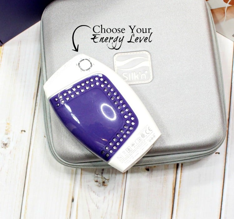 Silk’n Flash&Go Express energy level #NoShaveWave