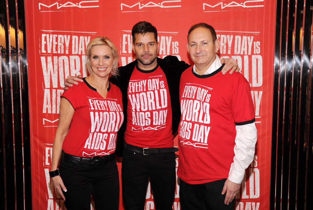 MAC VIVA GLAM Spokesperson, Ricky Martin, Kicks Off World AIDS Day