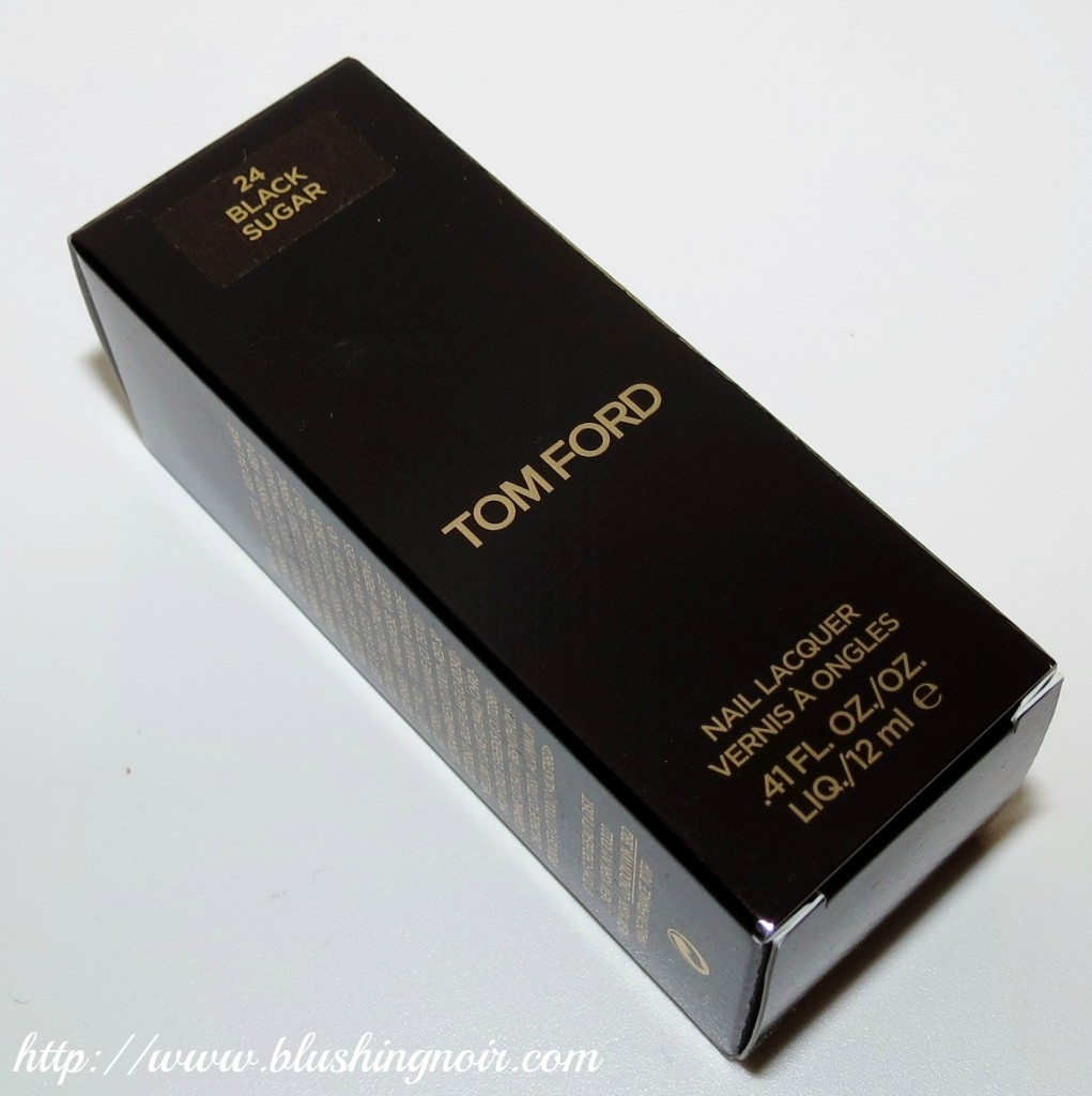 Tom Ford Black Sugar Nail Lacquer packaging