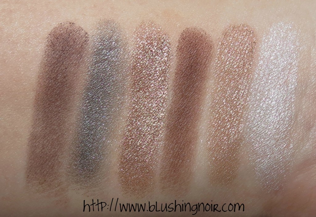 Pixi Beauty Buff Blizzard Icy Eye Palette swatches