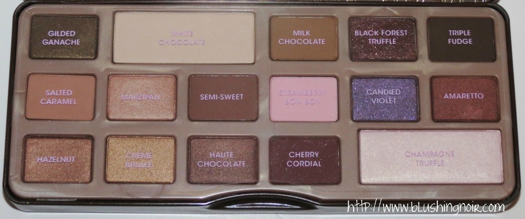 Too Faced The Chocolate Bar Eye Palette Review 1