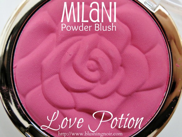 Milani Love Potion Powder Blush Swatches Review Look