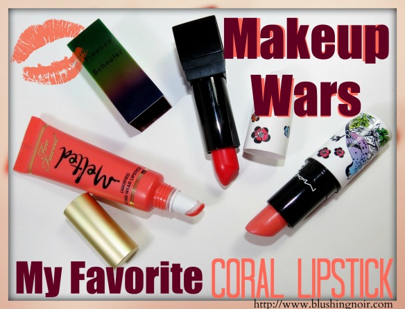 Makeup Wars My Favorite Coral Lipstick