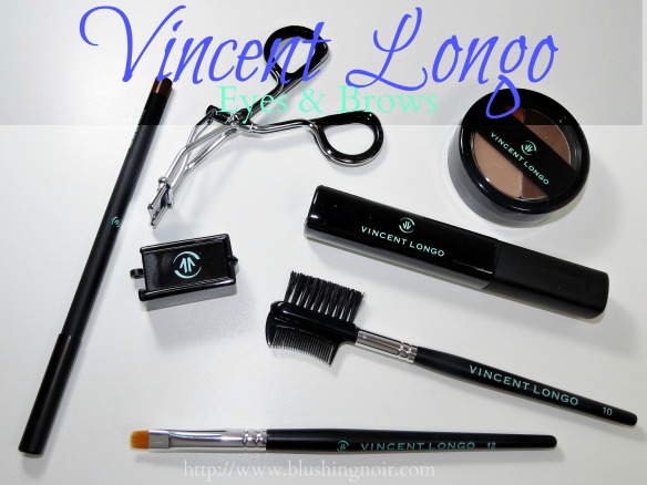 Vincent Longo Eyes & Brows Swatches Review
