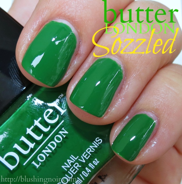 Butter London Sozzled Nail Polish Swatches