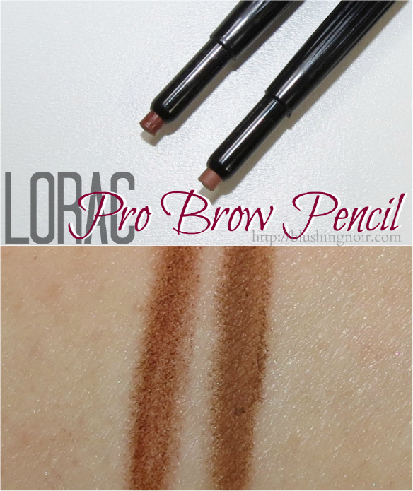 LORAC Pro Brow Pencil Swatches