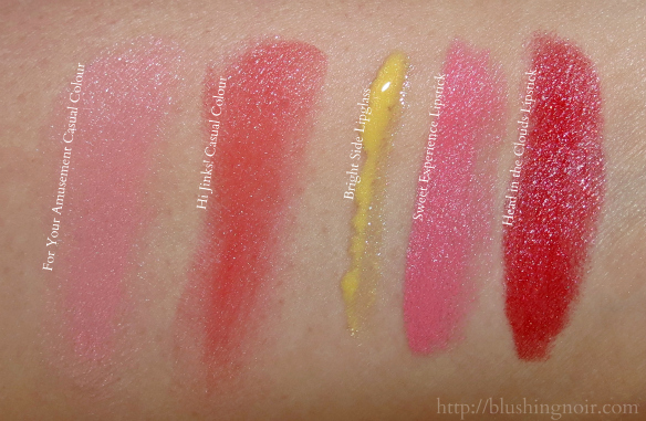 MAC Playland Swatches