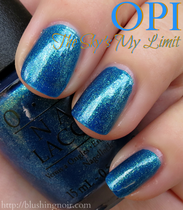 OPI The Sky's My Limit Nail Polish Swatches