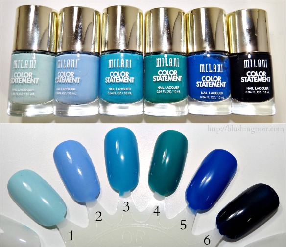 Milani Color Statement Nail Polish Swatches 6