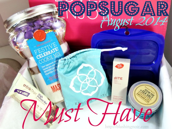 POPSUGAR Must Have Box Review August 2014