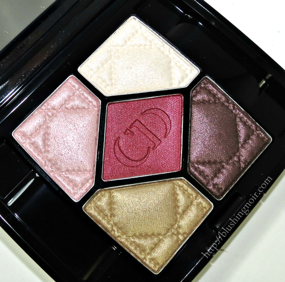 Dior Trafalgar 5 Couleurs Eyeshadow Palette review swatches