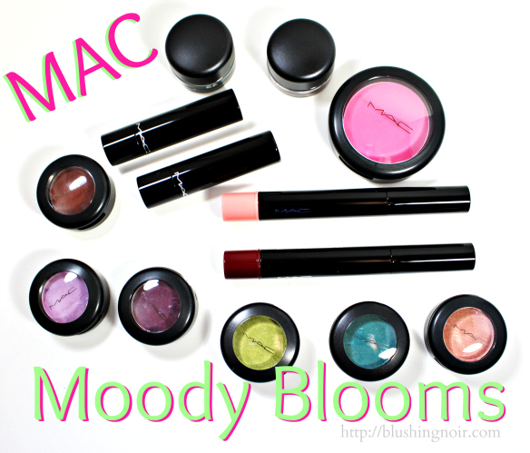 MAC Moody Blooms swatches review photos