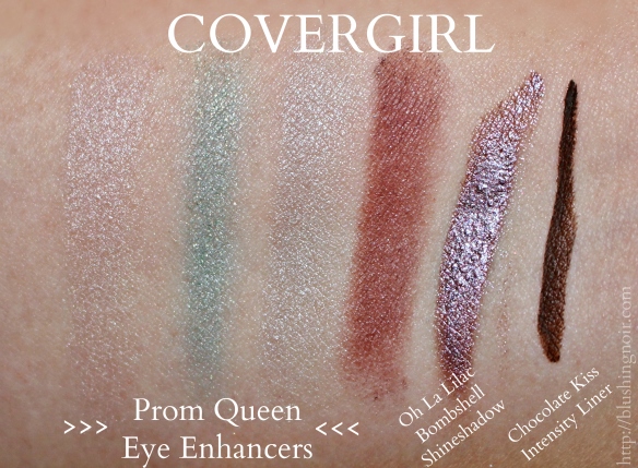 Covergirl prom queen swatches