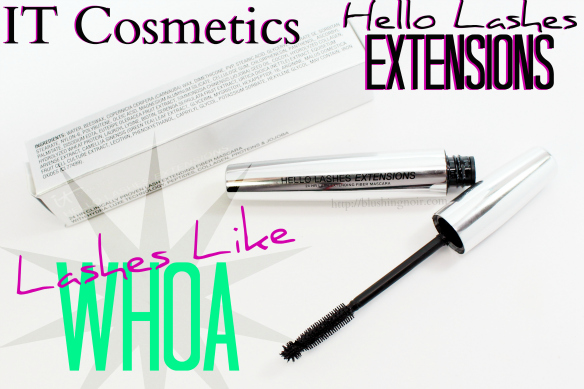 IT Cosmetics Hello Lashes Extensions Mascara Tutorial review