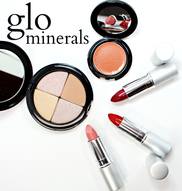 glo minerals makeup swatches review