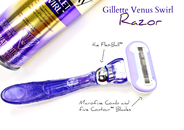 Gillette Venus Swirl razor