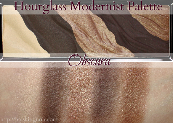 Hourglass Obscura Eyeshadow Palette Swatches