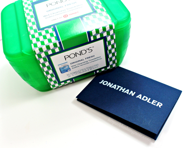 POND’S + Jonathan Adler Wet Cleansing Towelettes Vanity Case & a $200 Jonathan Adler gift card