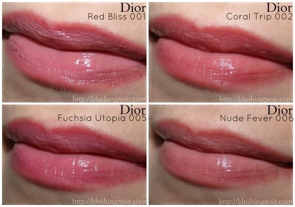 Dior Addict Tie Dye Lipstick Lip Swatches
