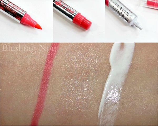 PUR Minerals Fuzzy Navel Pout Pen Swatches