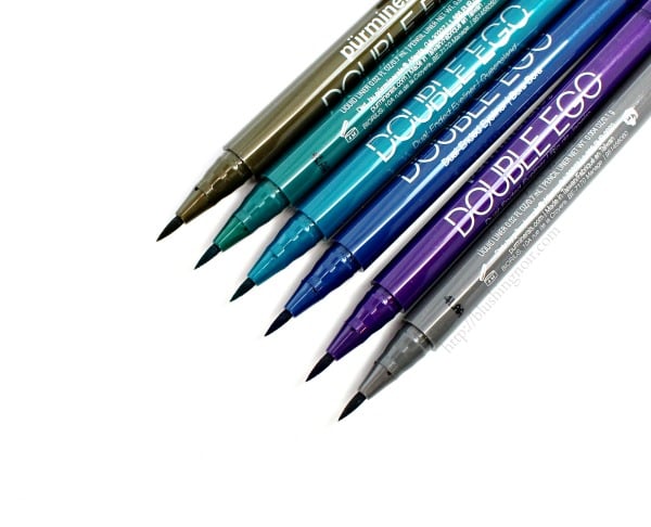 PUR Minerals Double Ego Dual Ended Eye Liner Swatches Review