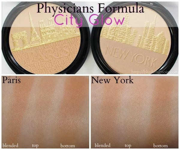 Physicians Formula City Glow Swatches