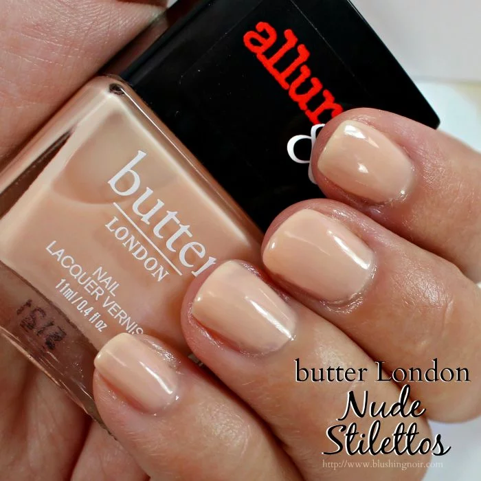 Butter London Nude Stilettos Nail Polish Swatches