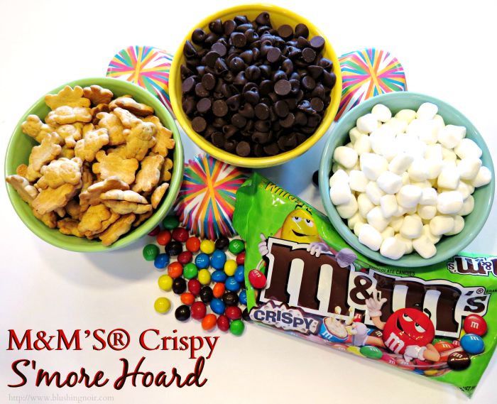 M&M’S® Crispy S'more Hoard #CrispyMMSummer Recipe