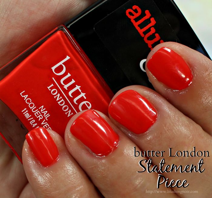 butter London Statement Piece Nail Polish Swatches