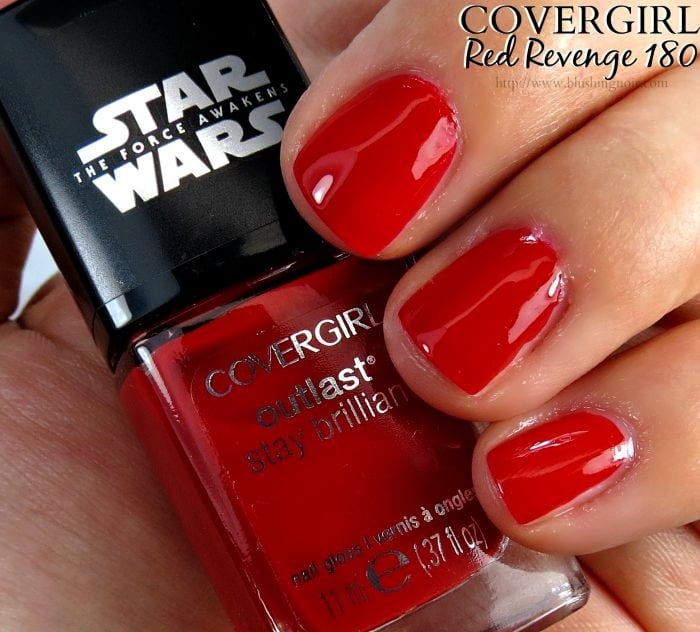 Covergirl Red Revenge Nail Polish Swatches Star Wars