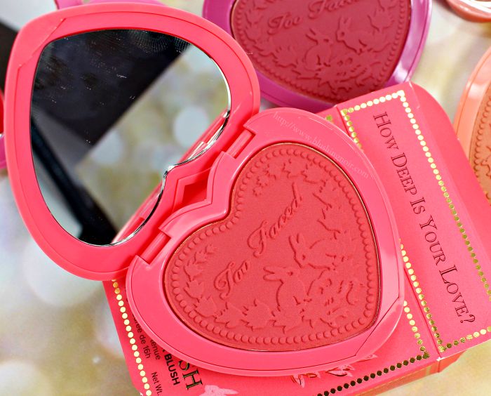 Too Faced How Deep is Your Love Blush Swatches