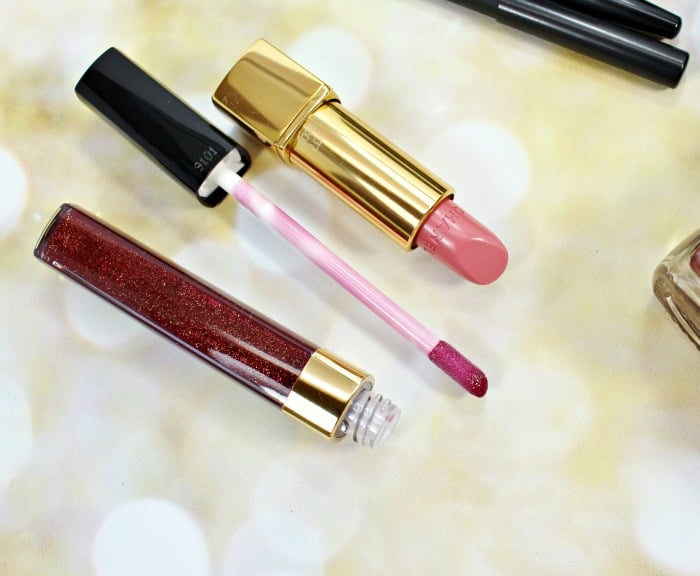 Chanel Holiday 2015 lip products swatches