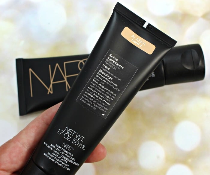 NARS Velvet Matte Skin Tint Active Ingredients review