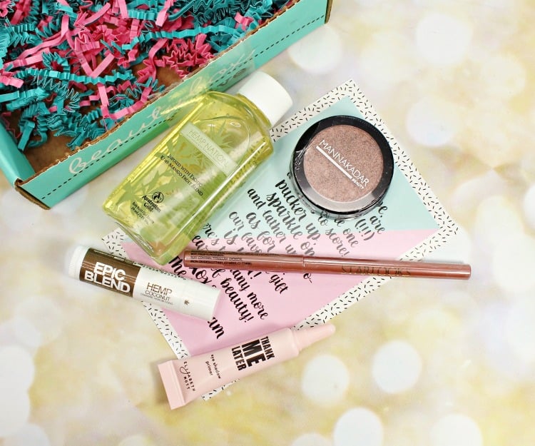Beauty Box 5 swatches review February 2016
