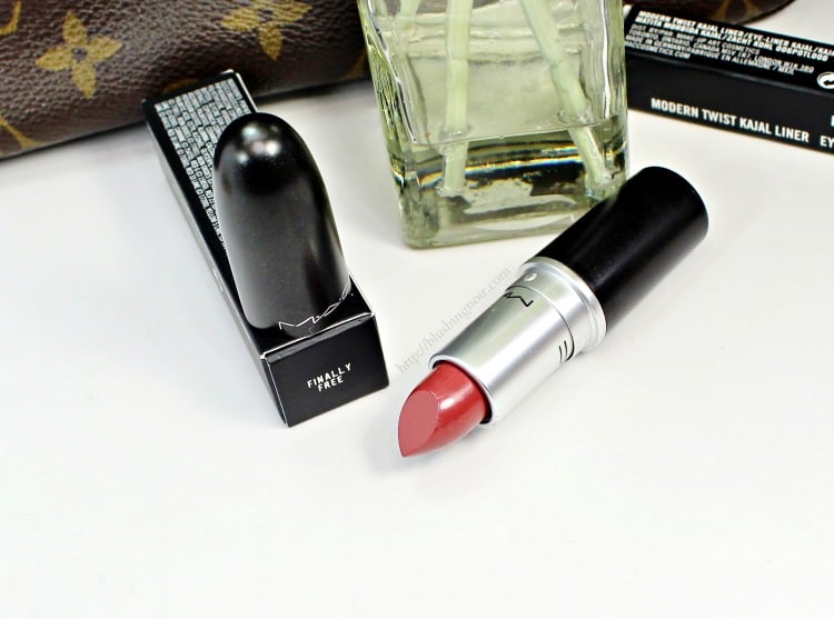 MAC Caitlyn Jenner Finally Free Lipstick review photos swatches