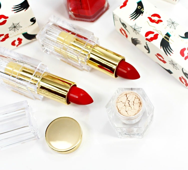 MAC Charlotte Olympia Lipstick pigment swatches review makeup collection photos