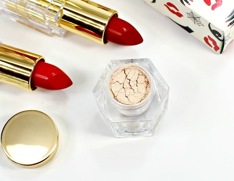 MAC Charlotte Olympia Overdressed Pigment swatches review