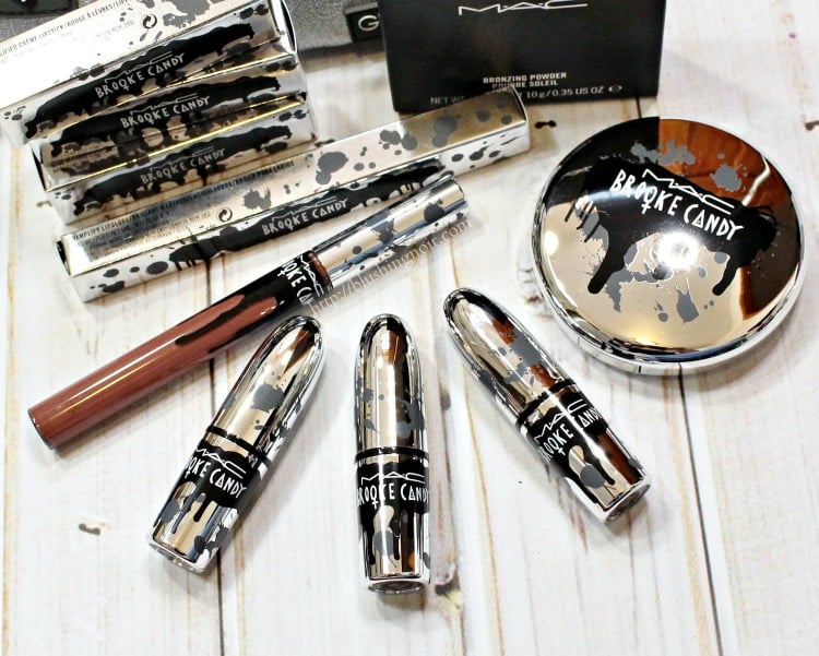 MAC Brooke Candy Collection Swatches + Review