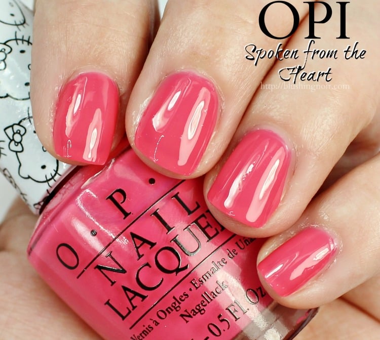 OPI Spoken From the Heart Swatches + Review