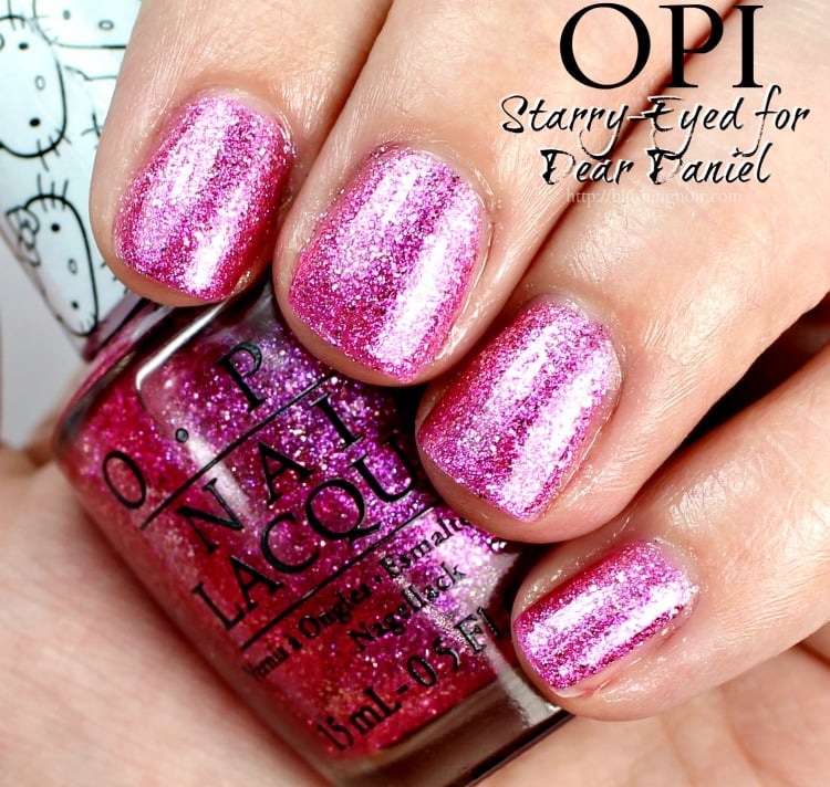 OPI Starry-Eyed for Dear Daniel Nail Polish Swatches