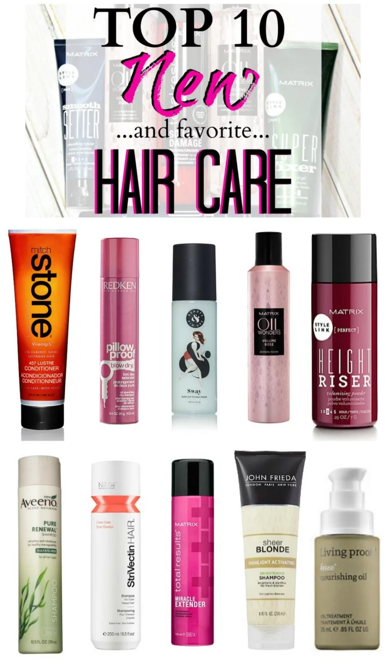 top 10 new haircare pinterest
