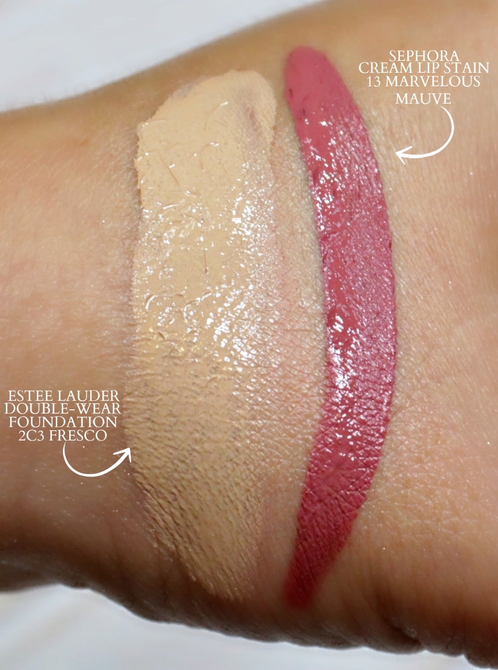 LONG LASTING MAKEUP SWATCHES REVIEW