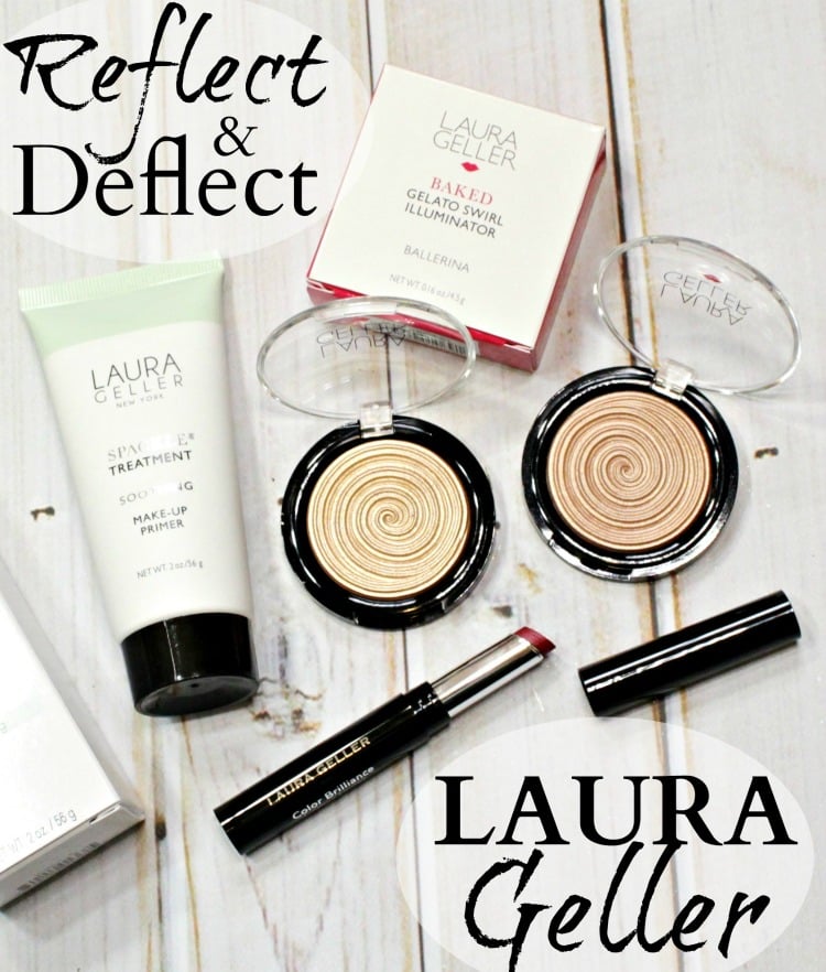 reflect and deflect beauty blemishes laura geller makeup hide imperfections