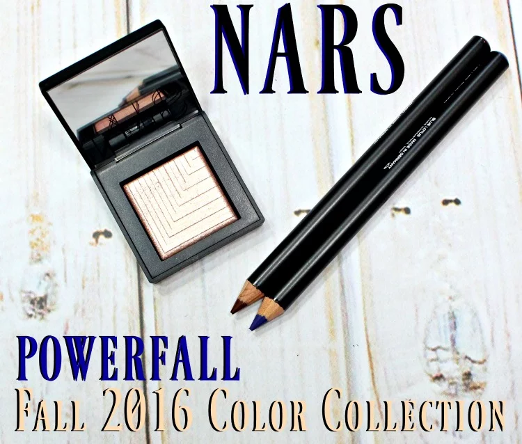 NARS POWERFALL Fall 2016 Makeup Color Collection swatches review swatch pics