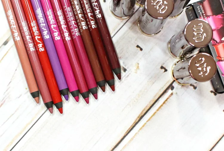 Urban Decay 247 Glide-On Lip Pencil review photos swatches