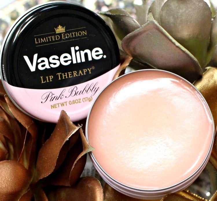 Vaseline Pink Bubbly Lip Balm Therapy Walgreens #Cheers2HealthyLips