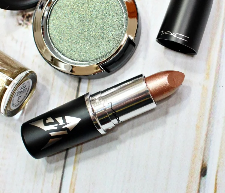 MAC LLAP Lipstick swatches review photos swatch pics #MACStarTrek