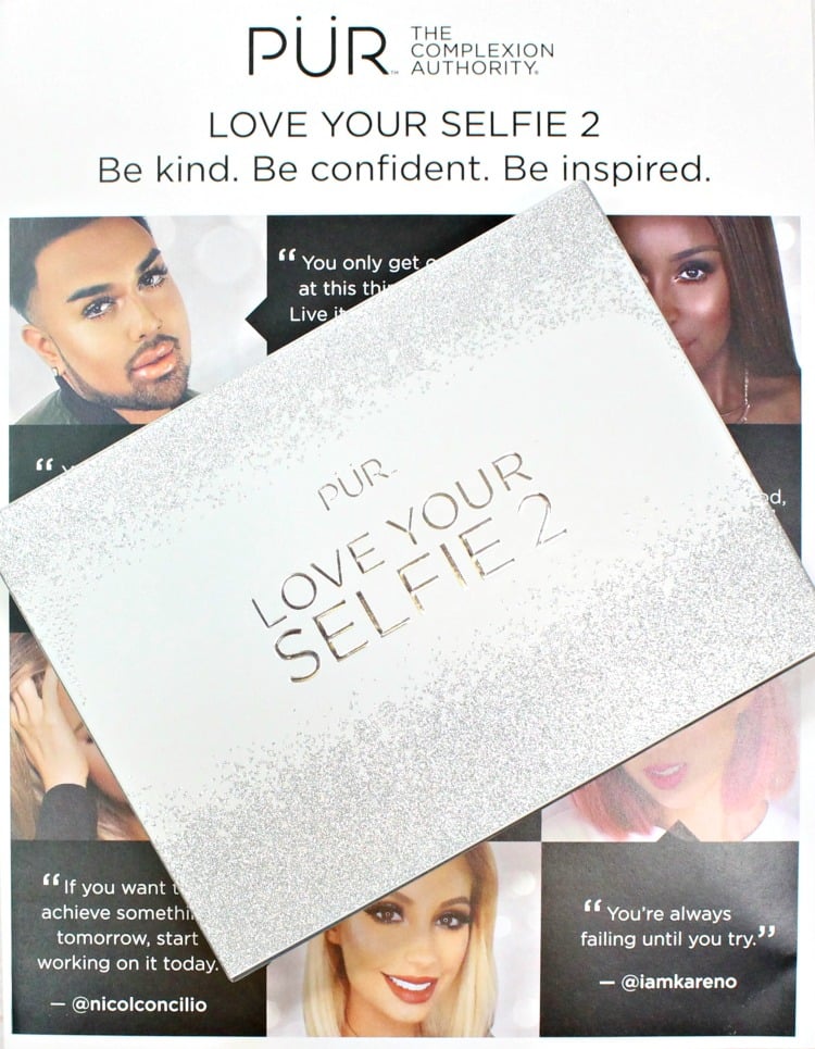 PUR Cosmetics Love Your Selfie 2 eyeshadow face palette