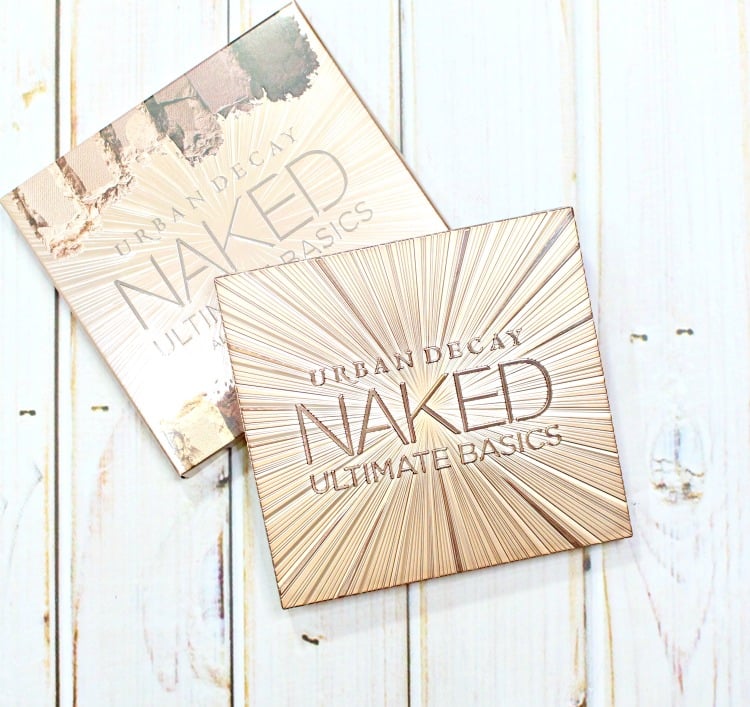 Urban Decay Naked Ultimate Basics palette packaging holiday 2016