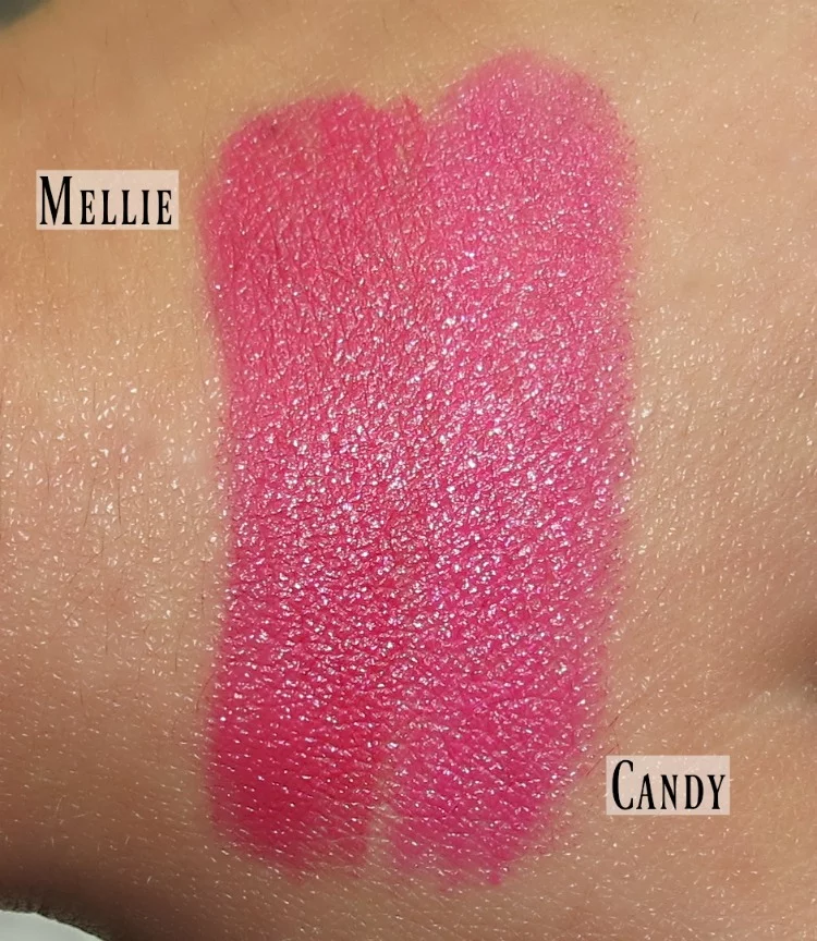 Zoys Lipstick Swatches Mellie Candy swatch pics